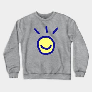 Toki Pona logo (linja pi pu lukin) Crewneck Sweatshirt